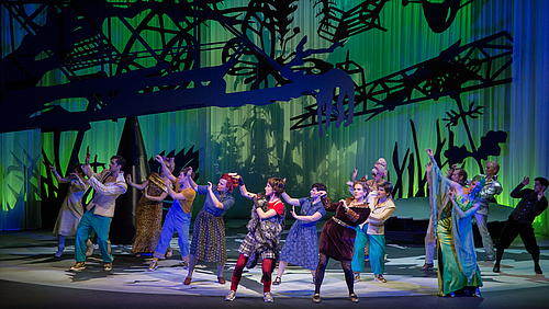 Ab in den Wald (Stadttheater Gießen), Foto: Rolf K. Wegst